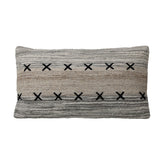 Kenya Grey, Taupe and Black Pillow